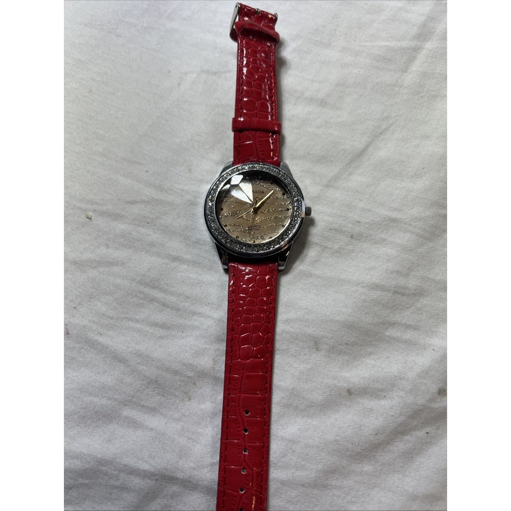 Women's Red Strada Quartz Japan Watch